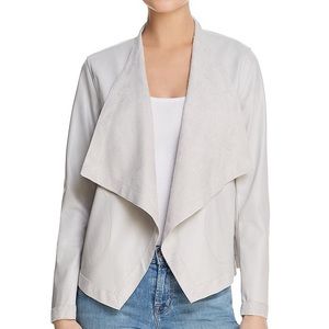 bb dakota teagan reversible faux leather & faux suede jacket